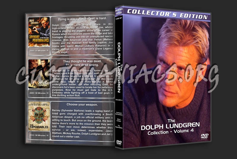 The Dolph Lundgren Collection - Volume 4 dvd cover