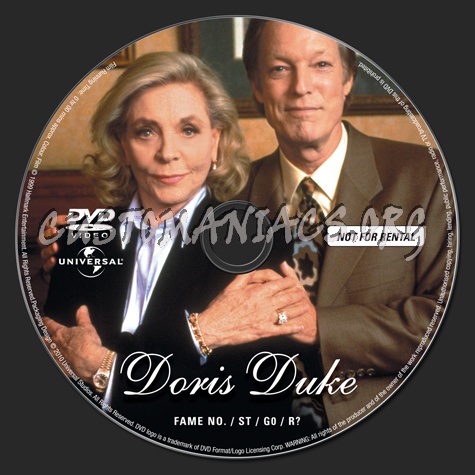 Doris Duke dvd label