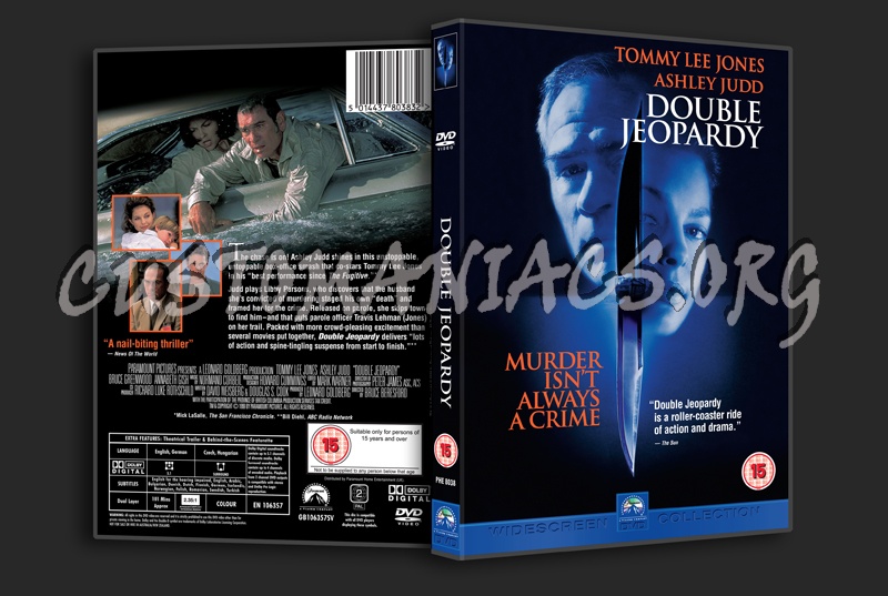 Double Jeopardy (1999) dvd cover