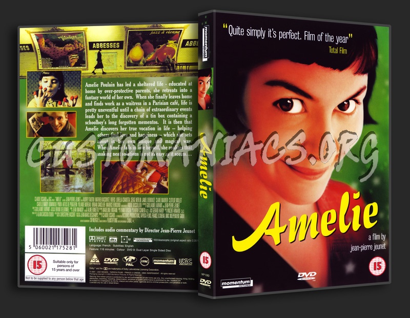 Amelie dvd cover