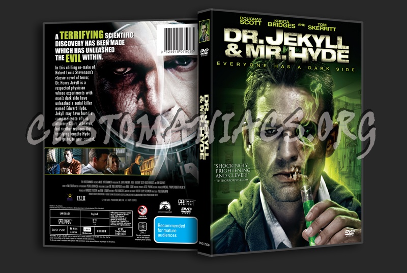 Dr. Jekyll & Mr Hyde dvd cover