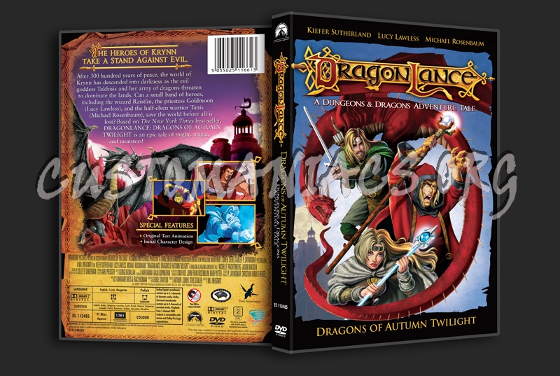 Dragonlance: Dragons of Autumn Twilight dvd cover