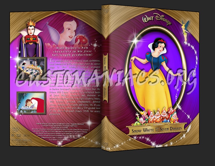 Snow White and the Seven Dwarfs dvd cover