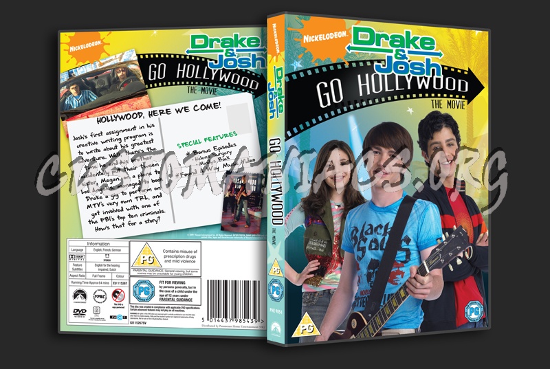 Drake & Josh Go Hollywood The Movie dvd cover