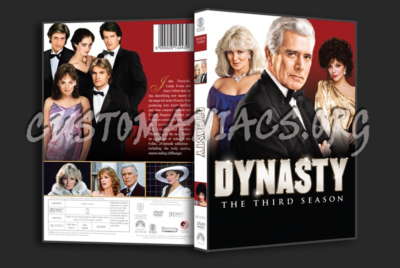 Dynasty Season 3 dvd cover