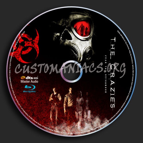 The Crazies blu-ray label