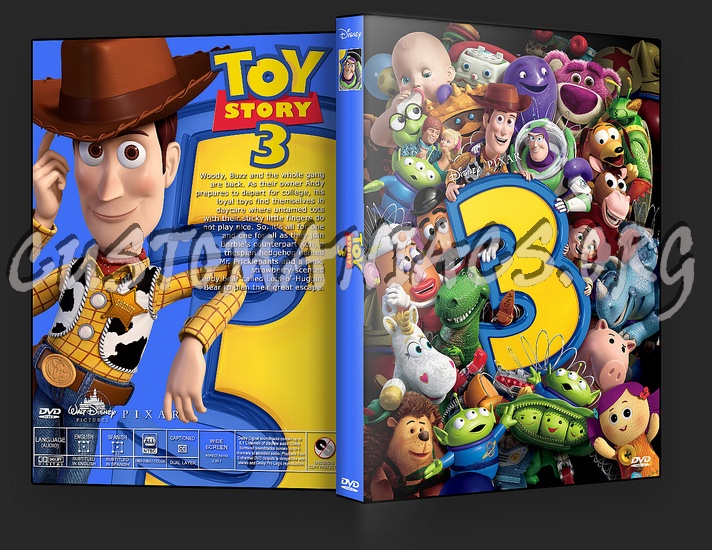 Toy Story 3 dvd cover