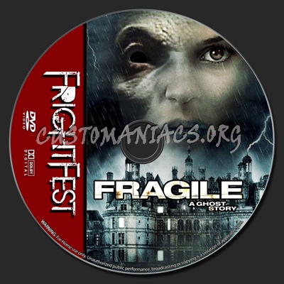 Fragile dvd label