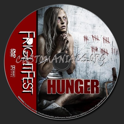 Hunger dvd label