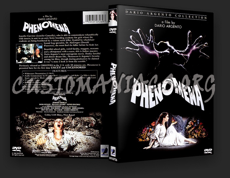 Phenomena (Dario Argento) dvd cover