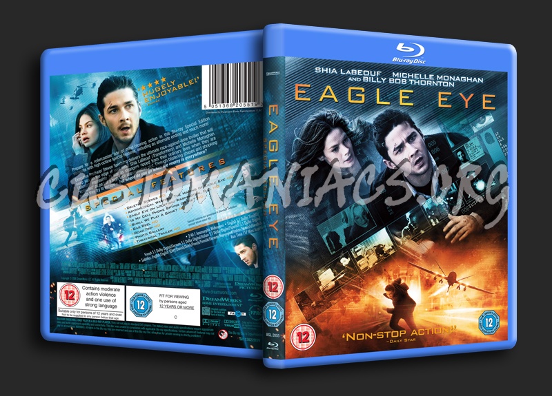 Eagle Eye blu-ray cover