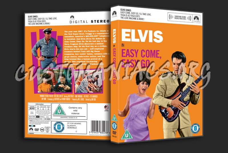 Easy Come, Easy Go dvd cover