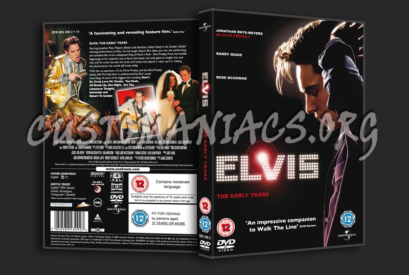 Elvis the Early Years dvd cover