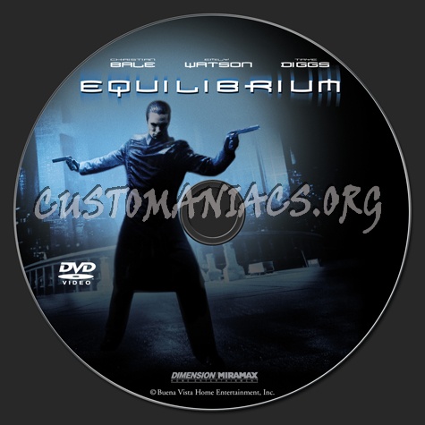 Equilibrium dvd label