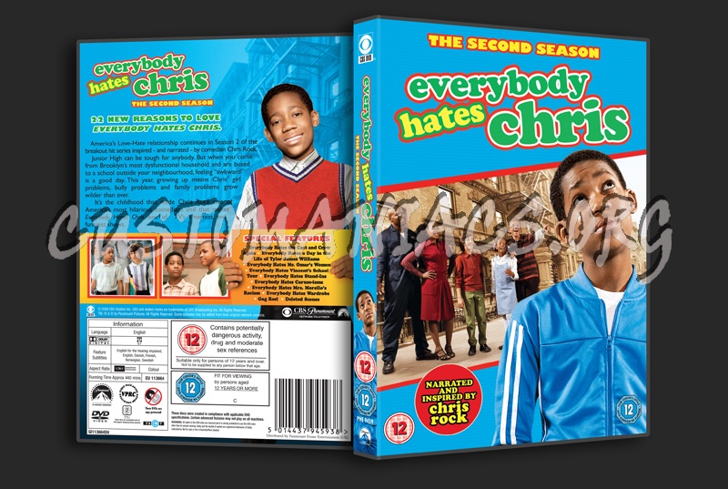 Everybody Hates Chris Season 2 dvd cover