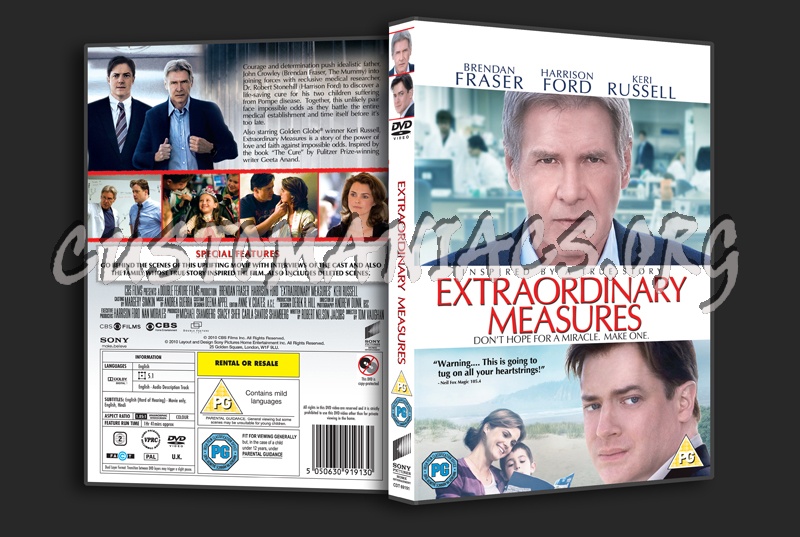 Extraordinary Measures dvd cover