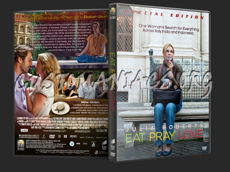 Eat Pray Love dvd cover