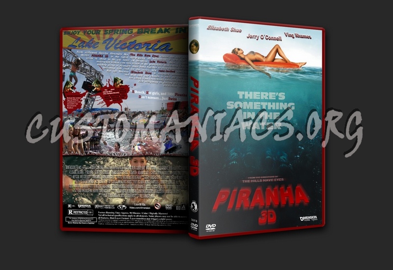 Piranha (2010) dvd cover