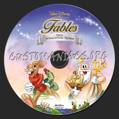 Fables Volume 4 dvd label