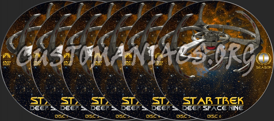 Star Trek: Deep Space Nine - Season 1 dvd label