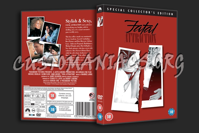Fatal Attraction dvd cover