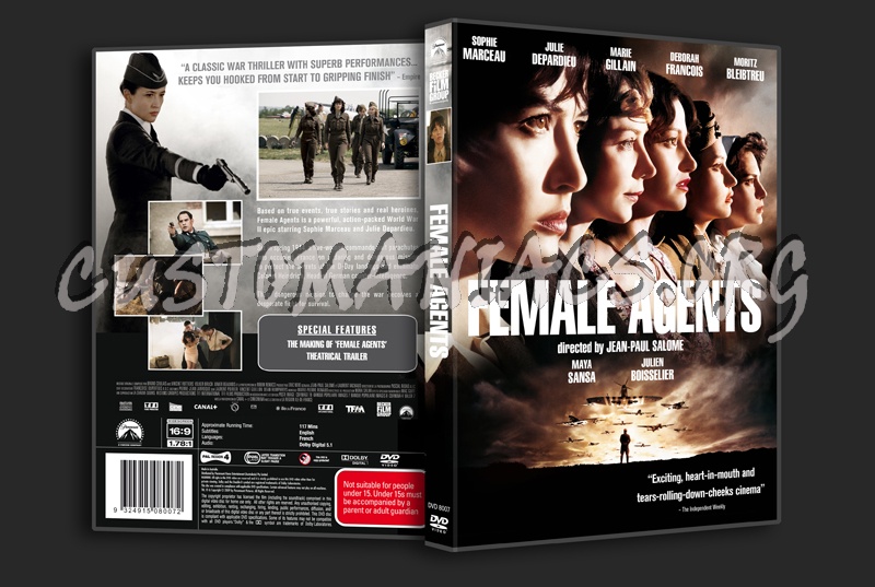 Female Agents dvd cover