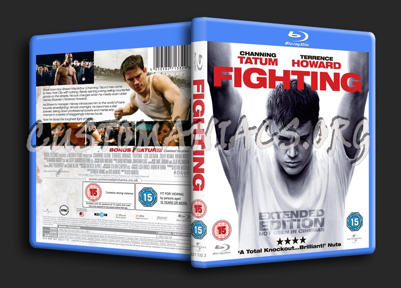 Fighting blu-ray cover