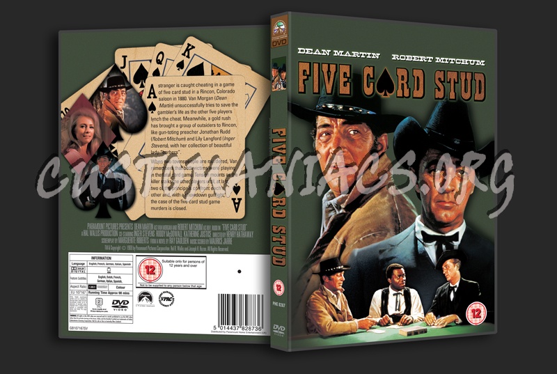 Five Card Stud dvd cover
