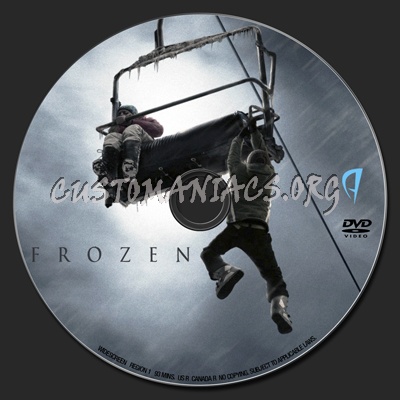 Frozen dvd label