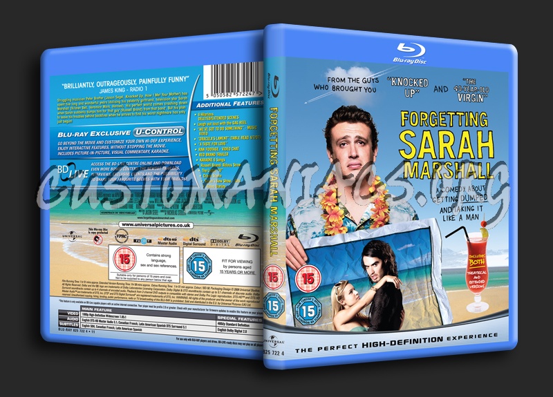 Forgetting Sarah Marshall blu-ray cover