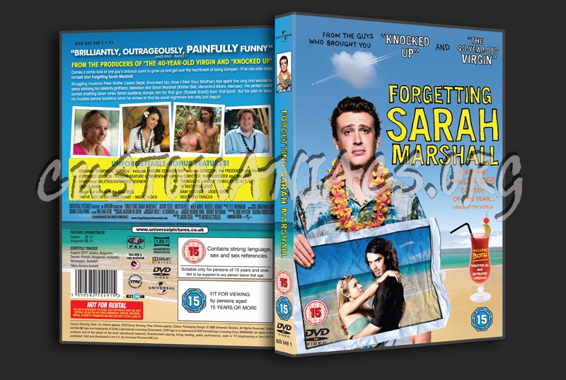 Forgetting Sarah Marshall dvd cover