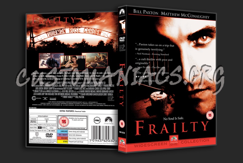 Frailty dvd cover