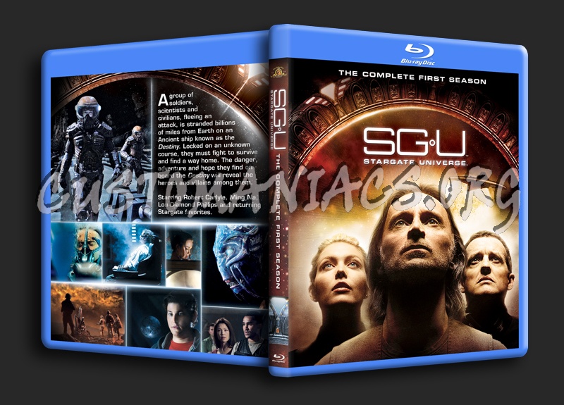 Stargate Universe Season 1 blu-ray cover