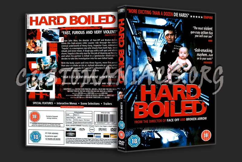 Hard Boiled dvd cover