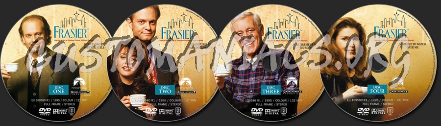 Frasier Season 2 dvd label