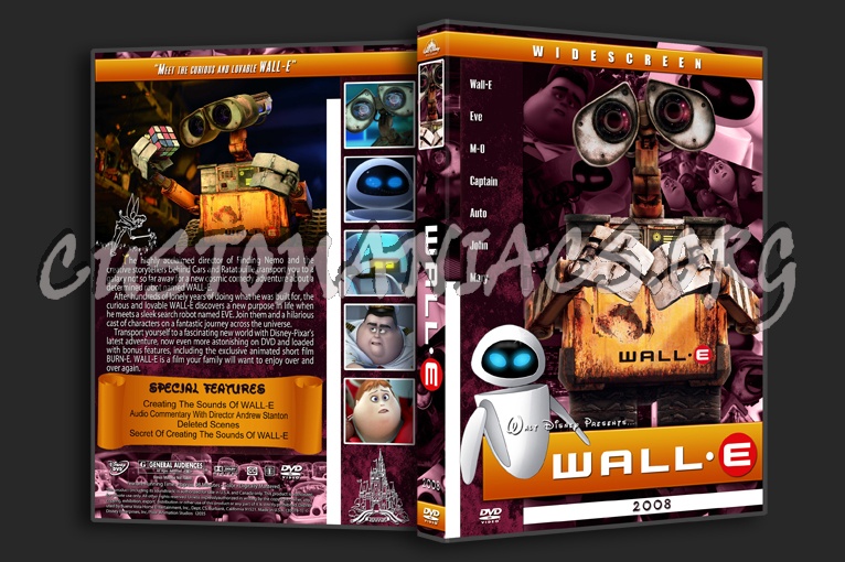 Wall E 08 Dvd Cover Dvd Covers Labels By Customaniacs Id Free Download Highres Dvd Cover
