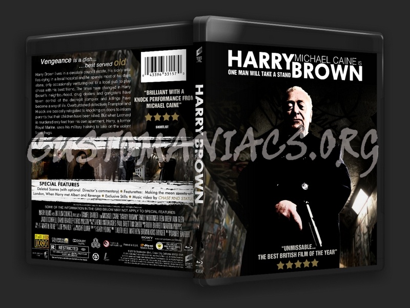 Harry Brown blu-ray cover