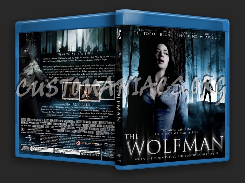 The Wolfman blu-ray cover