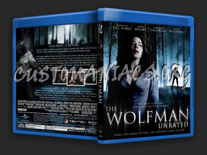 The Wolfman blu-ray cover