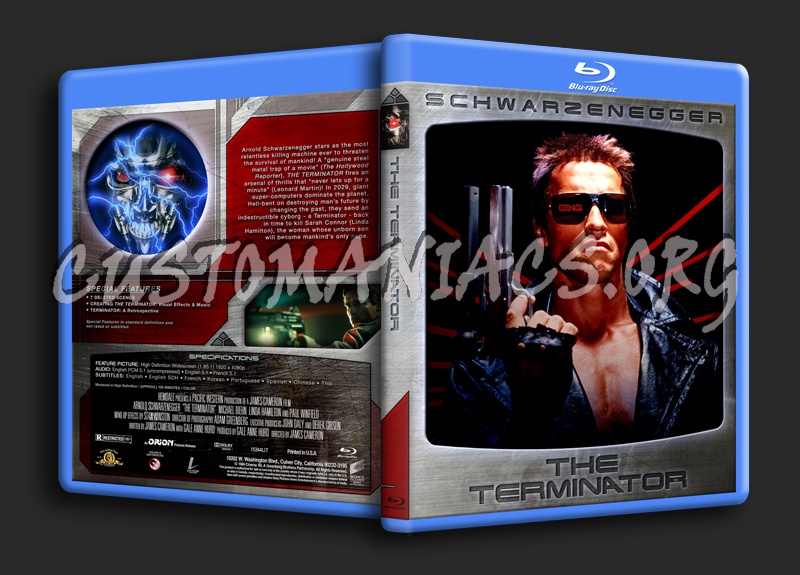 The Terminator blu-ray cover