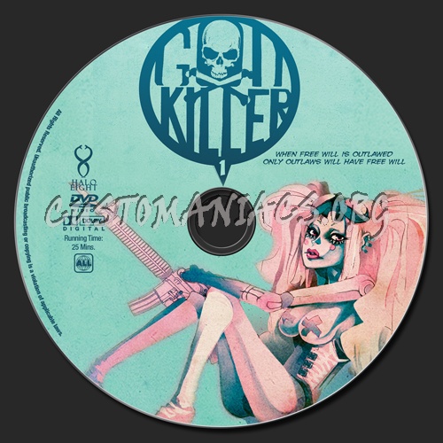 Godkiller dvd label