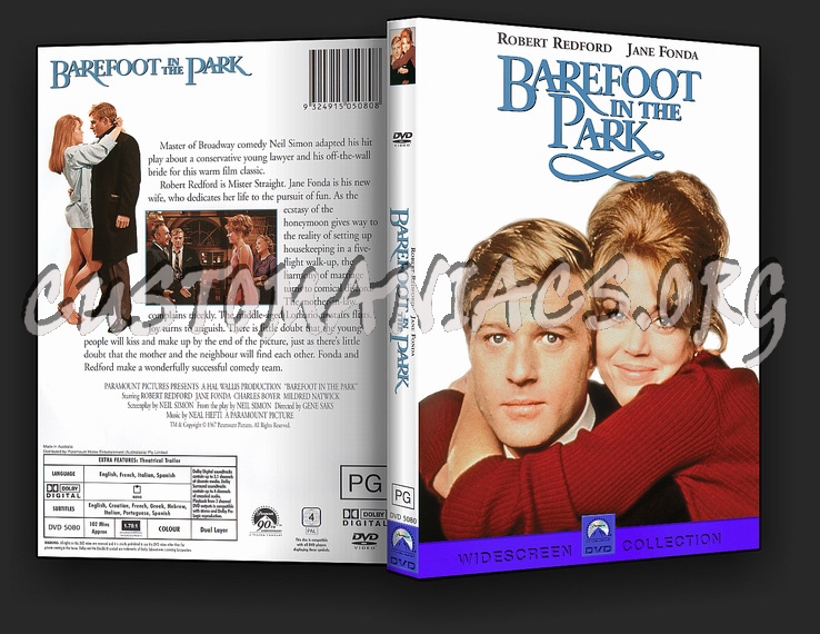 Barefoot in the Park dvd cover