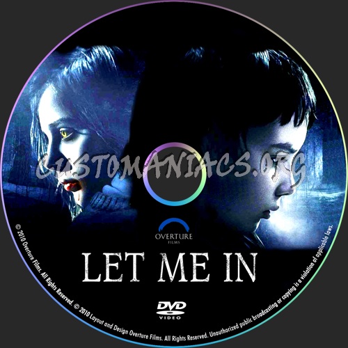 Let Me In dvd label