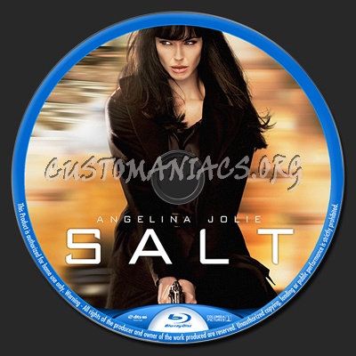 Salt blu-ray label