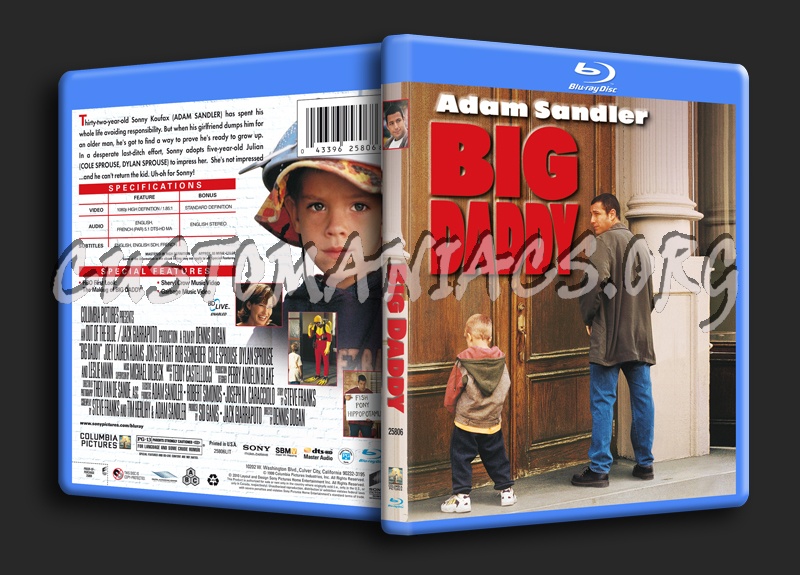 Big Daddy blu-ray cover