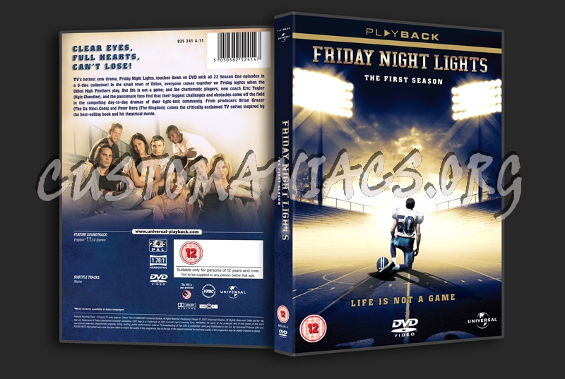 Friday Night Lights Season 1 dvd cover