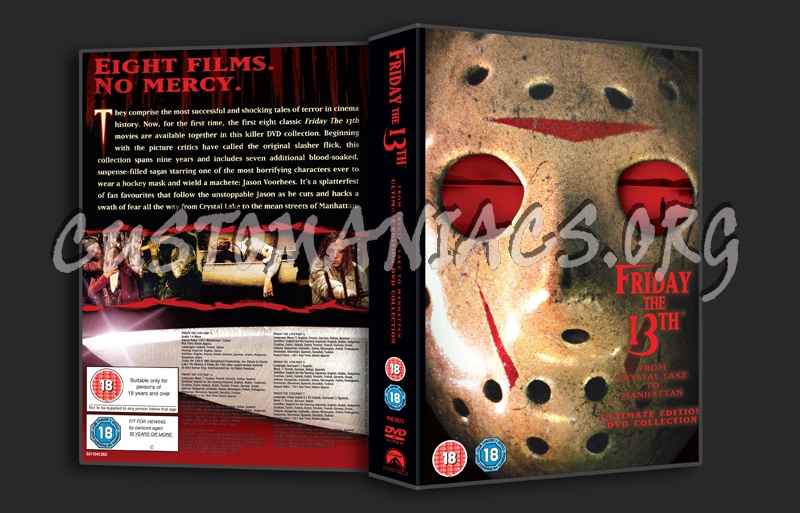 Friday the 13th From Crystal Lake to Manhattan dvd cover