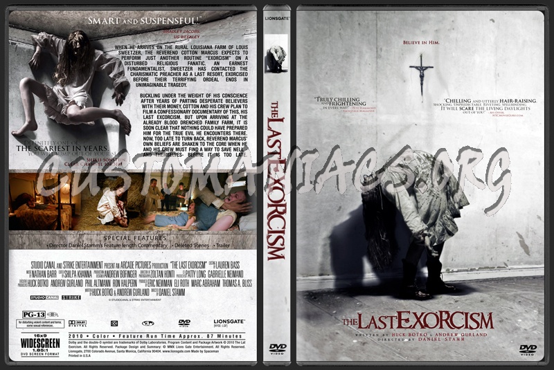 The Last Exorcism dvd cover
