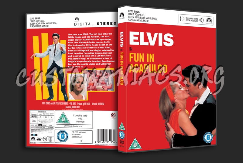 Fun in Acapulco dvd cover