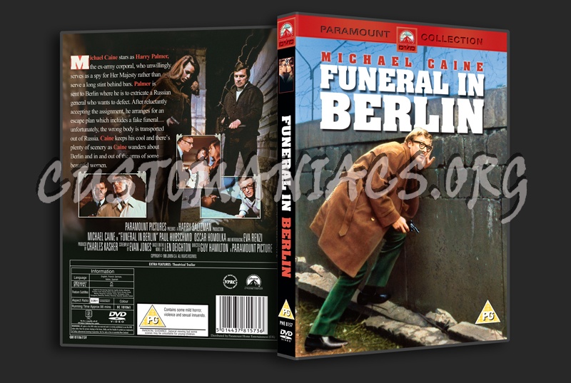 Funeral in Berlin dvd cover